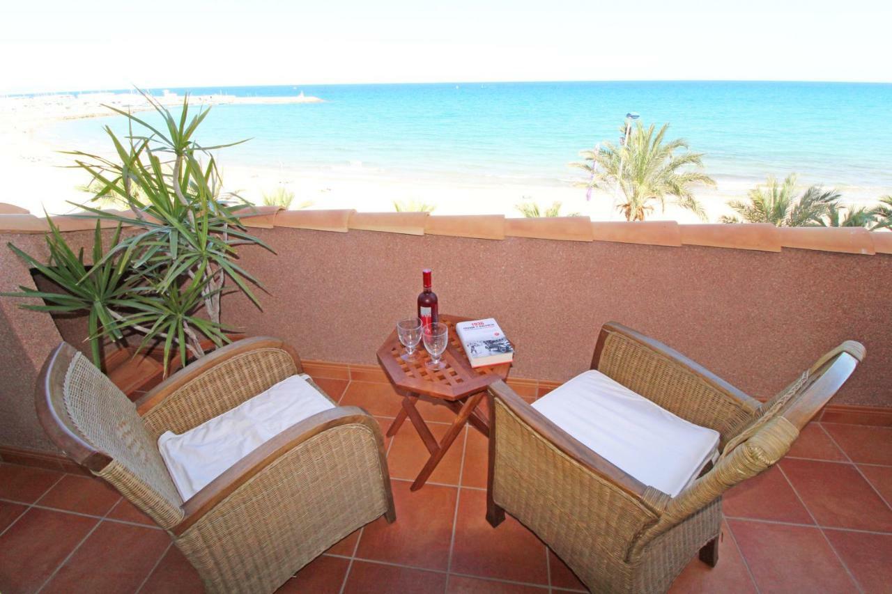 Ferienwohnung Atico Duplex De Lujo Frente Al Mar. 1A Linea Playa El Campello Exterior foto